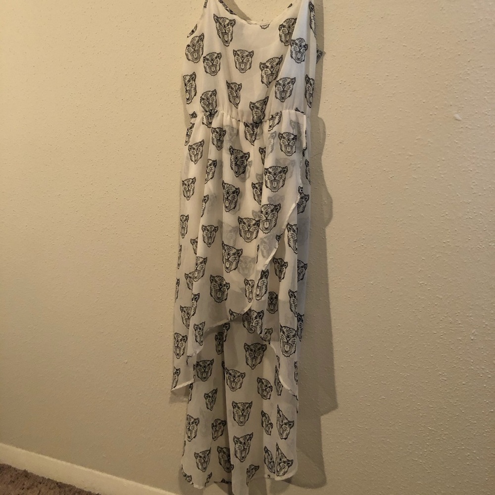 High-low sun dress.